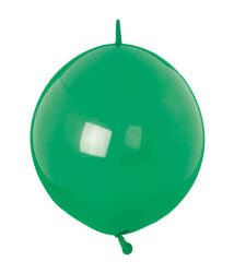E-Link Latexballons, Crystal Festive Green, 15cm, 100 Stk