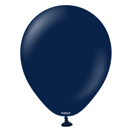 Balony lateksowe Kalisan Navy, granat 30 cm, 100 szt.